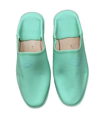 Moroccan mens slippers leather - moroccan,