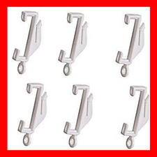 Solo Glide White Drape Curtain