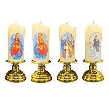Flameless Prayer Candles LED