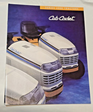 1994 Cub Cadet 2000 Series Ad Brochure Riding Mower Lawn Tractor Equipment Specs