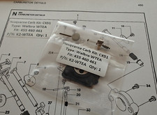 Husqvarna 455 460 461 Walbro