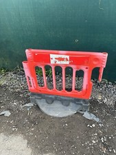 Plastic fence barrier - 1m,