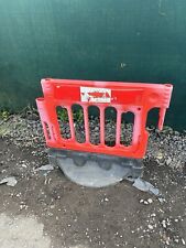 1m Plastic Fence barrier SAFETY Pedestrian Road Site Strong Base £15+vat Each