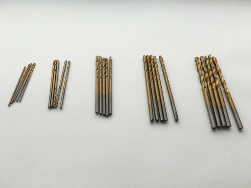 Mini drill bits 25pcs - bits, hss