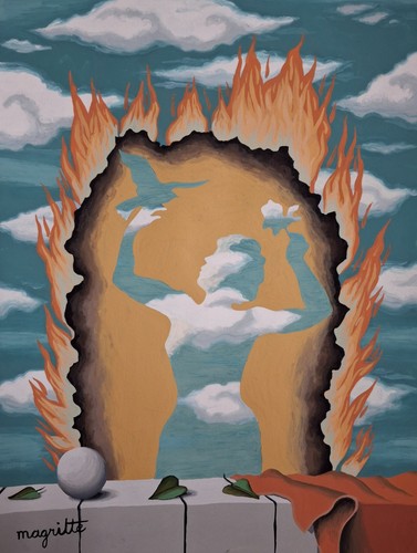 Rene magritte unframed - rene,