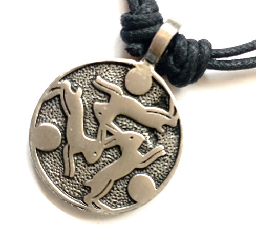 P0541 celtic 3 hares 27mm - ,
