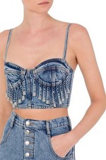 MOSCHINO JEANS blue denim