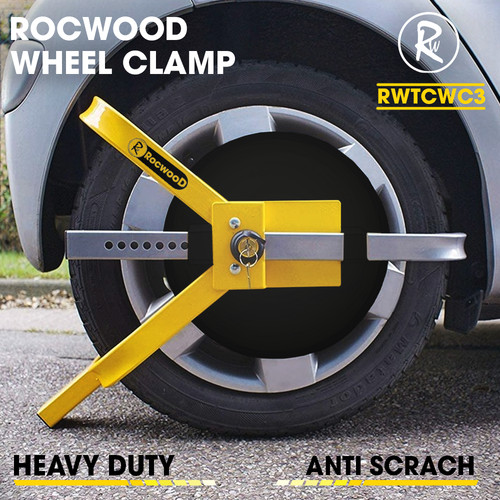 Wheel clamp anti - clamp,