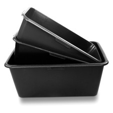 80L 60L 40L Multi Tub Horse Duck Feed Bucket Equine Stable Water Trough Pet