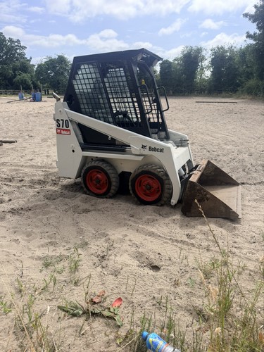 Bobcat skid steer loader - loader, ,