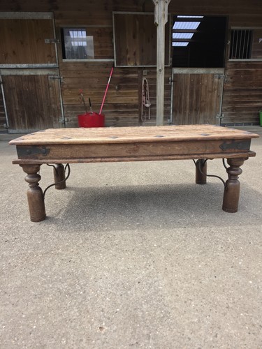 Rustic sheesham coffee table - sheesham,