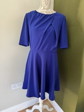 Jaeger Boutique Royal Blue Dress Size 14
