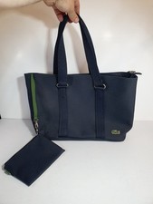 Lacoste Original Shopper Bag Shoulder Bag, Vintage Large + Wallet 