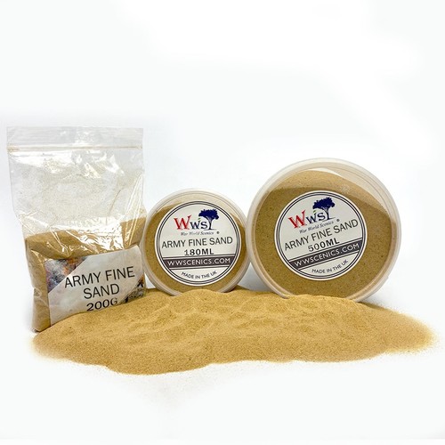 Army fine model sand - army,