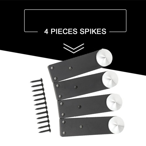 4pcs speaker spikes - 4pcs, aluminum