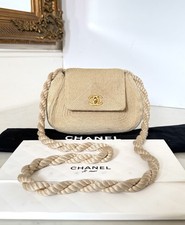 Chanel Raffia Silk 24kt Gold