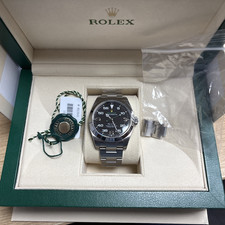 Rolex Air-King Men's Black