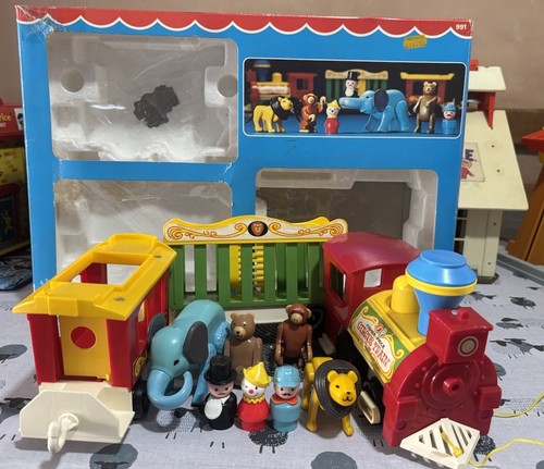 Vintage fisher price circus - fisher,