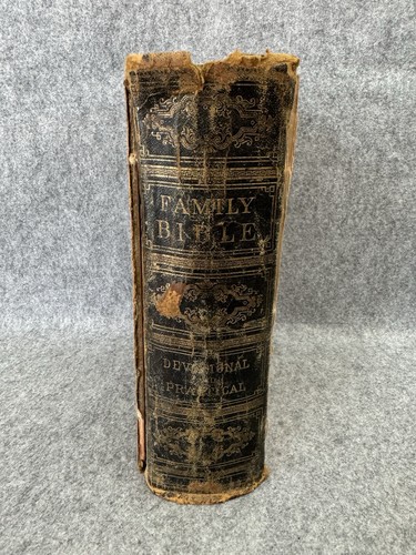 1869 family bible zeigler - 1869,