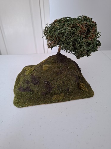 Tree hill terrain wargaming - terrain,