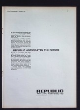 Original 1962 Advert Republic