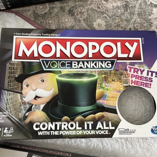 Monopoly voice banking board - monopoly,