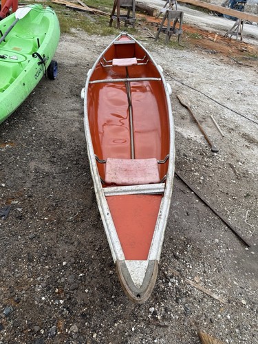 Used fiberglass canoe - fiberglass,