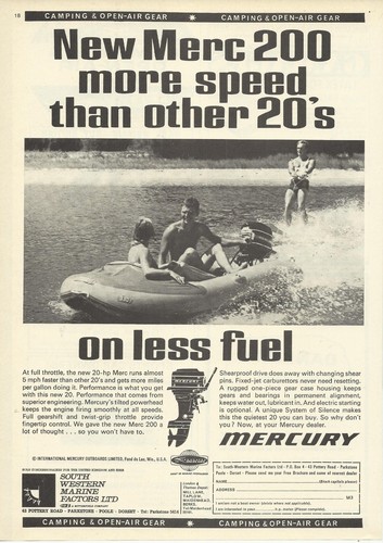 Mercury 200 20hp outboard - mercury,