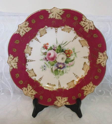 Antique coalport hand painted - coalport,