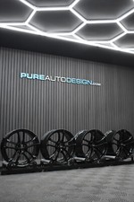 Genuine Audi R8 V10 19" Alloy Wheels REFURBISHED VIPER BLACK Set Of Four