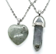 Heart Moonstone Pendant 925