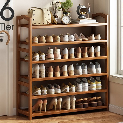 Tier natural wooden bamboo - 6,