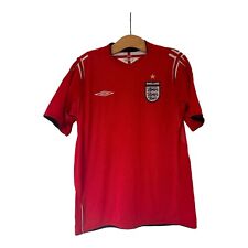 2004-2006 England Umbro away football shirt Short sleeve size Large