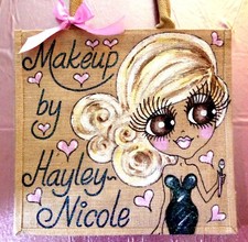 PERSONALISED JUTE BAGS-HAND PAINTED-GIFTS-HOLIDAYS-SHOPPING-BIRTHDAYS-WEDDINGS