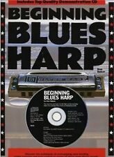 BEGINNING BLUES HARP HARMONICA + DEMO CD - FREEPOST - GC