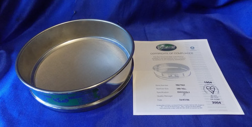 Laboratory test sieve - test,