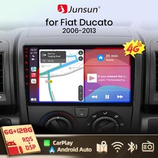 Head Unit For 2006-2024 Fiat Ducato Peugeot Boxer Citroen Jumper Carplay Radio