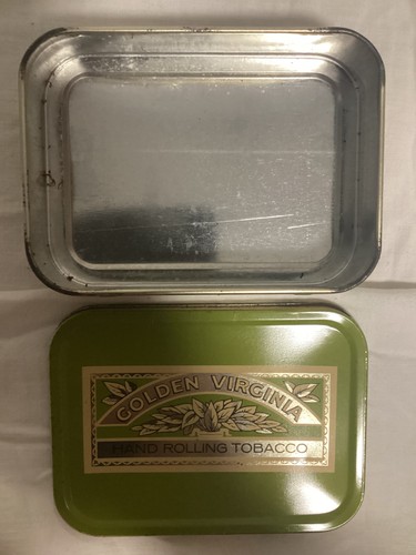 Golden virginia tobacco tin - virginia,