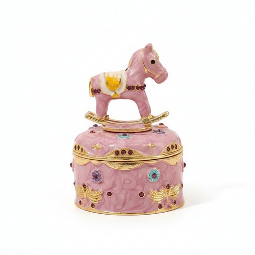 Carousel jewelry box hinged - carousel,