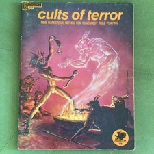 Cults of Terror: Nine Dangerous Deities for Runequest Role-playing Chaosium 4014