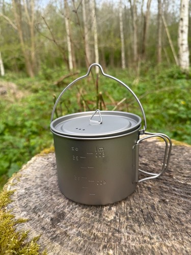 Titanium bush pot - bush,