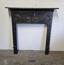 Victorian Style Art Nouveau Cast Iron Fire Surround/Fireplace-UK Delivery (F354)