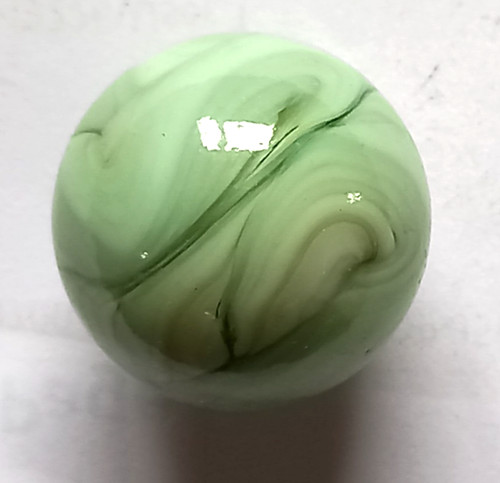 Vintage glass slag swirl - glass,
