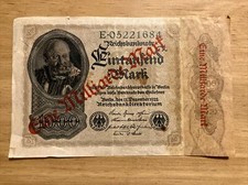 1 Billion Mark. Germany