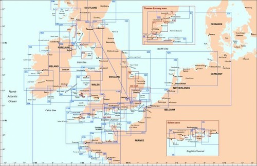 Imray navigation paper charts - imray,