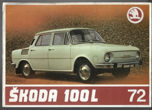 Skoda s100 1972 market - skoda,