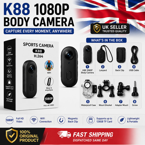 1080p mini body camera - body,