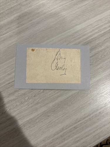 Bing crosby d1977 signed - bing,