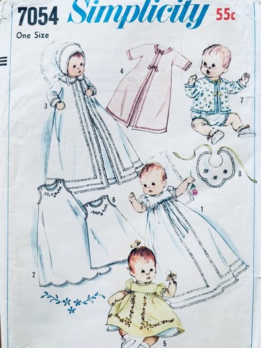 Simplicity pattern 7054 - pattern, baby
