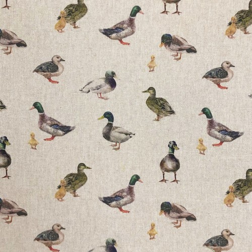 Cotton rich linen - rich, look